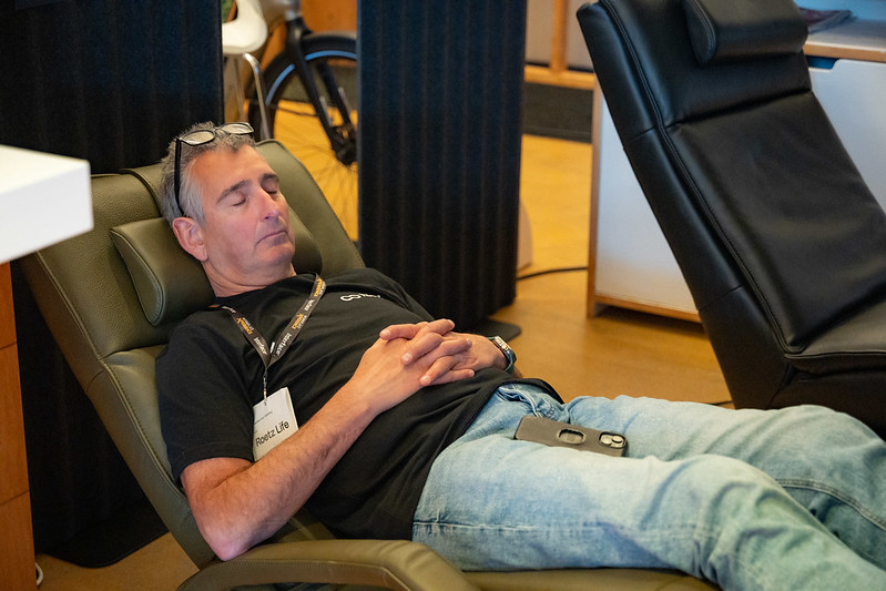 rechargestoelen op de werkvloer